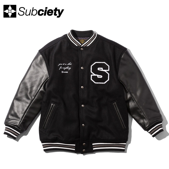Subciety / NYLON Stadium JKT MEN ジャケット 楽天市場】30％OFF SALE セール SUBCIETY サブサエティ NYLON