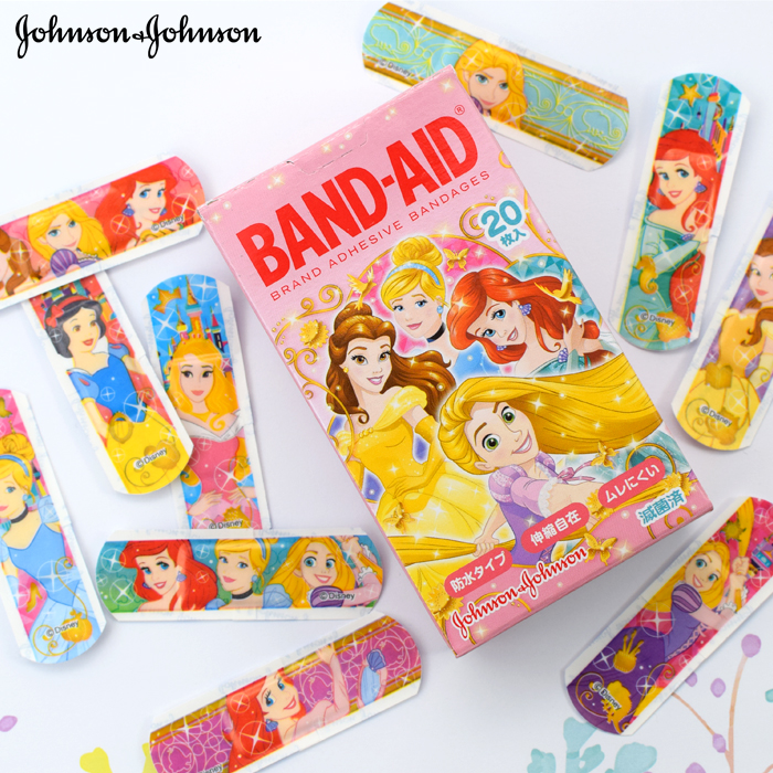 楽天市場 バンドエイド ディズニープリンセス キャラクター Band Aid 枚入 絆創膏 ファーストエイドストア