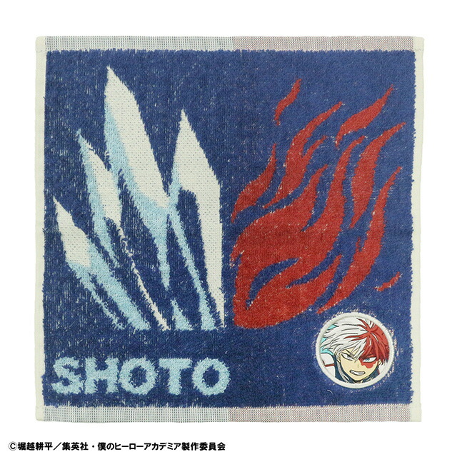 楽天市場】僕のヒーローアカデミア エンデヴァー ミニタオル 抗菌防臭
