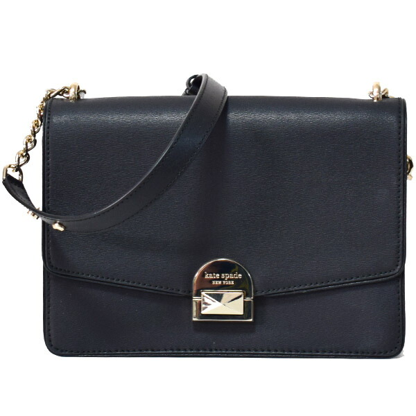 ケイトスペード バッグ katespade カウレザー ネーヴ ミディアム コンバーチブル フラップ 2way クロスボディー 斜め掛け ショルダーバッグ ブラック WKRU6050【ブランド 新品 送料無料 プレゼント 正規 人気 安心 保証 ギフト 10倍 OUTLET 包装 即日発送 代引無料】｜ブランド専門店 パイクストリート
