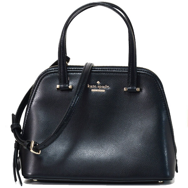 ケイトスペード バッグ katespade レザー パターソン ドライブ スモール ドーム サッチェル 2WAY ショルダー ハンドバッグ ブラック WKRU6058【ブランド 新品 送料無料 誕生日 プレゼント 正規 人気 レディース 安心 保証 ギフト 10倍 OUTLET 包装 即日発送 】
