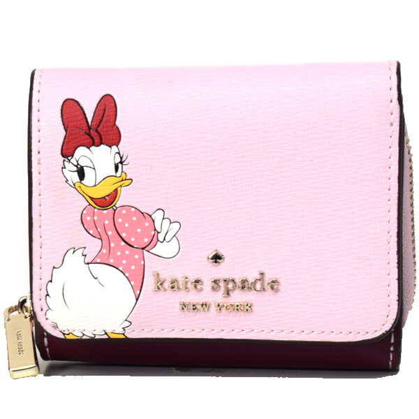 50 Off ケイトスペード 財布 Katespade Pvc ディズニー コラボ デイジーダック ドナルドダック ミニーマウス ミッキーマウス トライフォールド ウォレット 三つ折り コンパクト 財布 マルチ Wlr ブランド 新品 正規 人気 10倍 Outlet 代引無料 上質で快適