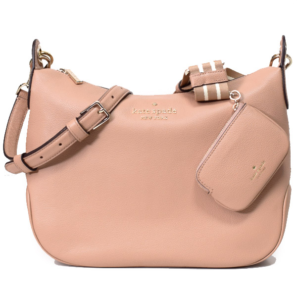 ケイトスペード バッグ katespade ぺブルレザー ポーチ付き 斜めがけ クロスボディ ショルダーバッグ ライトフォーン K5807【ブランド 新品 送料無料 誕生日 プレゼント 正規 人気 レディース 安心 保証 ギフト 10倍 OUTLET 包装 即日発送 アウトレット】 30,485円