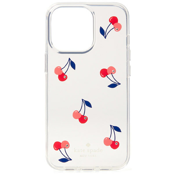 iPhone16e 15 14 13 ケイトスペード チェリードット Amazon.com: kate spade new york iPhone 16 Case - Compatible