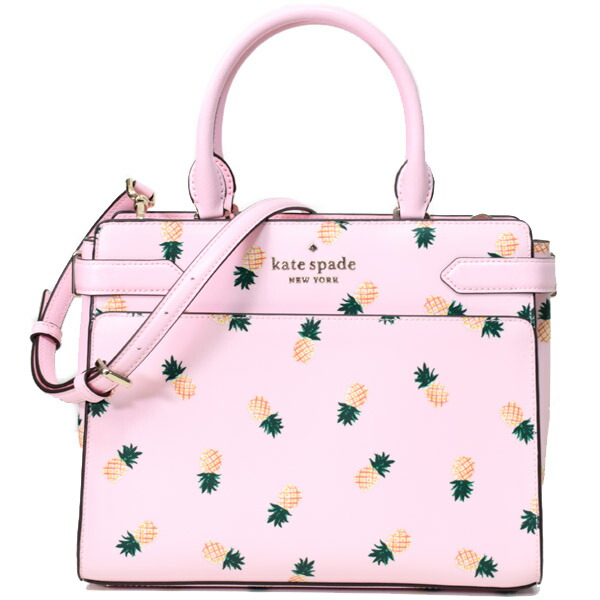 Kate Spade フラワー コーテッド キャンバス ミディアム サッチェル kate spade new york（ケイトスペード ニューヨーク）の