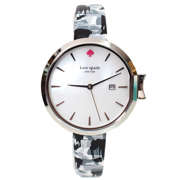 ケイトスペード 時計 katespade パーク レザー パール ウォッチ 腕時計 マルチ KSW1337【ブランド 新品 送料無料 誕生日 プレゼント 正規 人気 レディース 安心 保証 ギフト 10倍 OUTLET 包装 即日発送 代引無料 】
