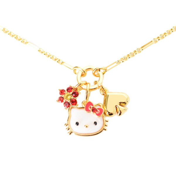 ケイトスペード ハローキティ ネックレス katespade キティちゃん コラボ スペード お花 モチーフ ストーン ペンダント ネックレス クリームマルチ KK863【ブランド 新品 送料無料 正規 人気 レディース 安心 保証 ギフト 10倍 OUTLET 即日出荷 アウトレット プレゼント】｜ブランド専門店 パイクストリート