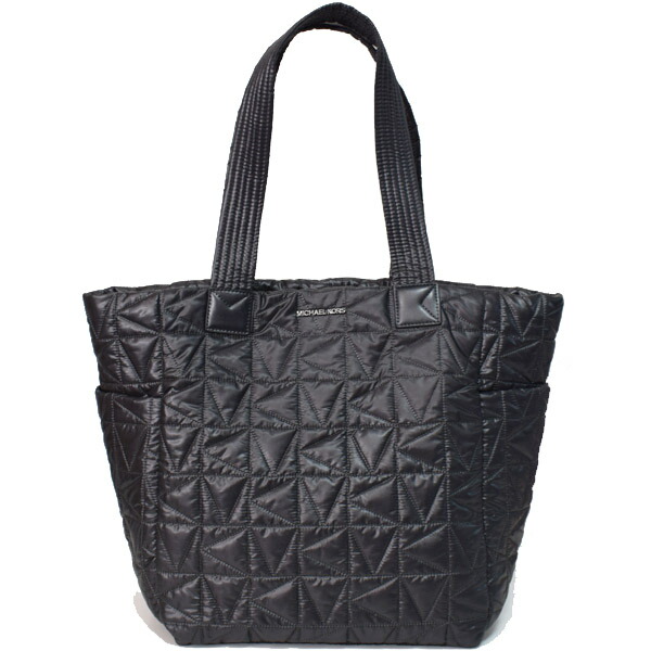 マイケルコース バッグ MICHAEL KORS ナイロン ウィニー キルティング ロゴ ラージ ショルダー トートバッグ ブラック 35T0UW4T3C【ブランド 新品 送料無料 正規 人気 安心 OUTLET 包装 即日発送 代引無料 】