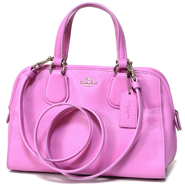 コーチ バッグ COACH ミニ ノリータ レザー ミニ サッチェル 2WAY ボストンバッグ マシュマロ 33735【ブランド 新品 送料無料 誕生日 プレゼント 正規 人気 レディース 安心 保証 ギフト 10倍 OUTLET 包装 即日発送 代引無料 】