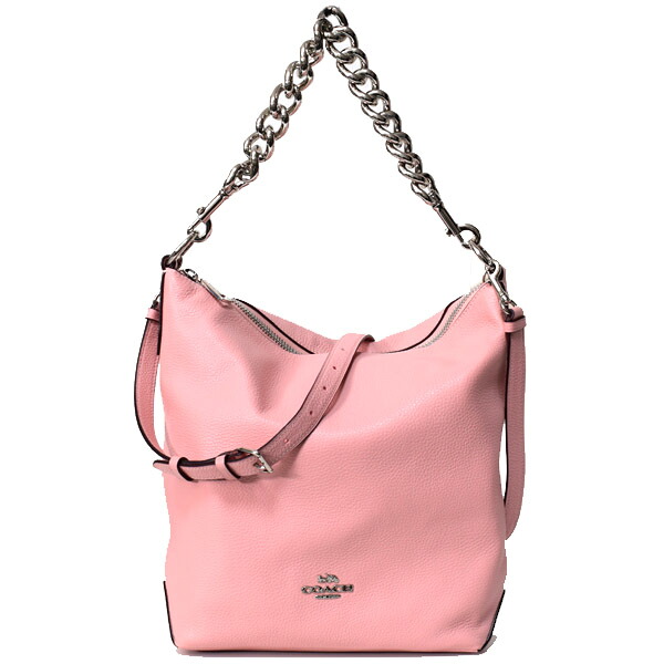 コーチ バッグ COACH ペブルレザー アビー ダッフル チェーン 2WAY ショルダー ハンド バッグ ペタル 45066【ブランド 新品 送料無料 正規 ギフト 10倍 OUTLET 包装 即日発送】｜ブランド専門店 パイクストリート