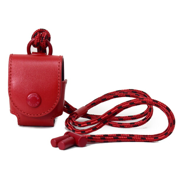 【新品未使用】COACH AirPodsケース シグネチャー キャンバス COACH】コーチ コーティングキャンバス カーフレザー