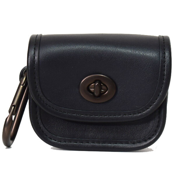 コーチ キーホルダー Coach カーフレザー ヘリテージ ターンロック カラビナ付き ミニ ポーチ 小物入れ キーホルダー バッグチャーム ブラック Coach3163 ブランド 新品 送料無料 正規 人気 安心 保証 即日発送 Mooo Apartments Com
