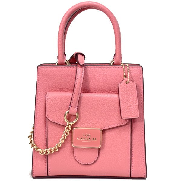 楽天市場】コーチ バッグ COACH ダービー メタリックレザー トート 