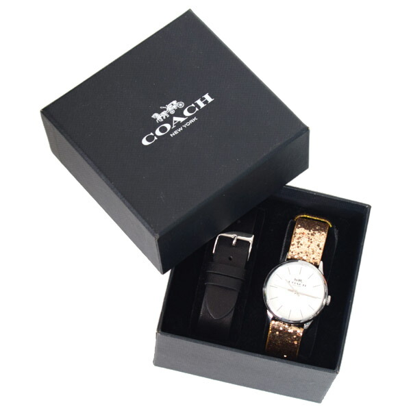楽天市場】コーチ 時計 COACH コーティングレザー ルビー シグネチャー