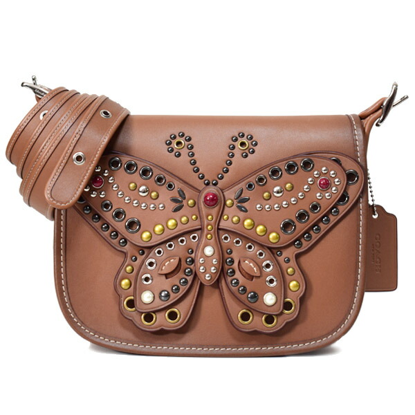 楽天市場】コーチ バッグ COACH スターダスト スタッズ レザー クロス