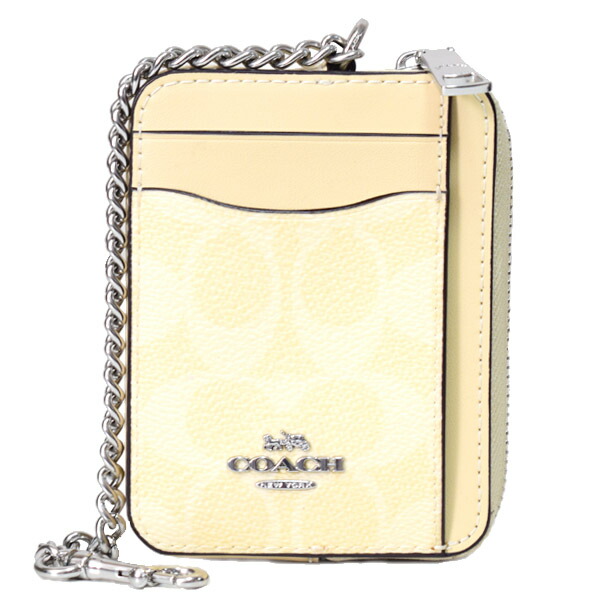 美品✨COACH シグネチャー　カードケース　コインケース　小物　C1885 美品✨COACH シグネチャー カードケース コインケース 小物
