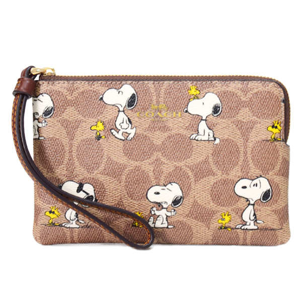 楽天市場】【中古】COACH コーチ ポーチ スヌーピーコラボ COACH