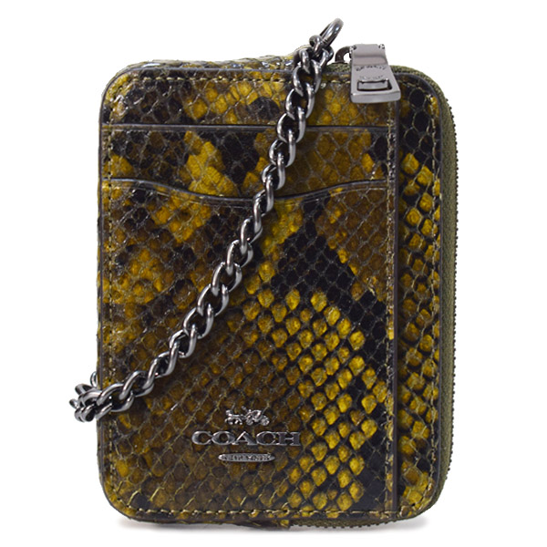 楽天市場】COACH ｺｰﾁ ﾀｰﾝﾛｯｸ ﾚｻﾞｰ ｶｰﾄﾞｹｰｽ 名刺入れ ｺｲﾝｹｰｽ 小銭入れ