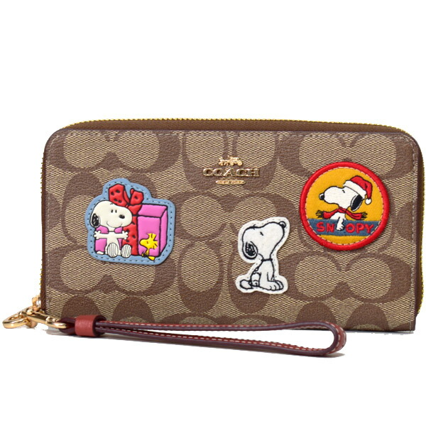 楽天市場】コーチ スヌーピー COACH 小物 財布 長財布