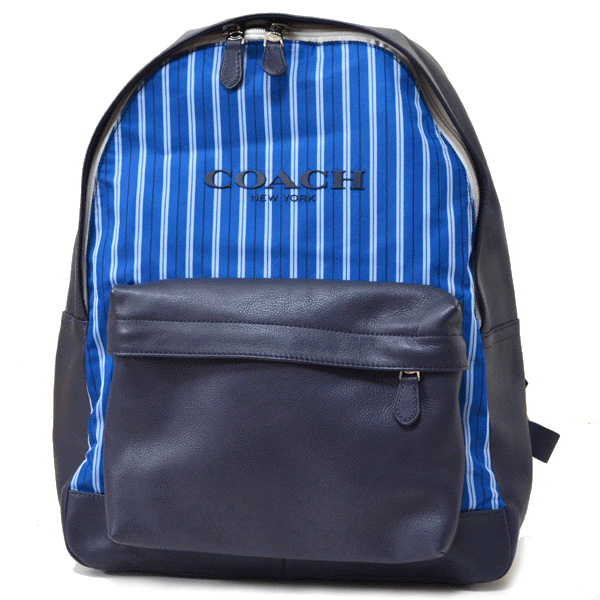 人気の新作 コーチ メンズバッグ Coach メンズ ストライプ バックパック リュックサック ショルダーバッグ ブルー ブランド 新品 誕生日 プレゼント 正規 人気 レディース 保証 ギフト 10倍 包装 代引無料 お気に入り Panyileukan Bandung Go Id
