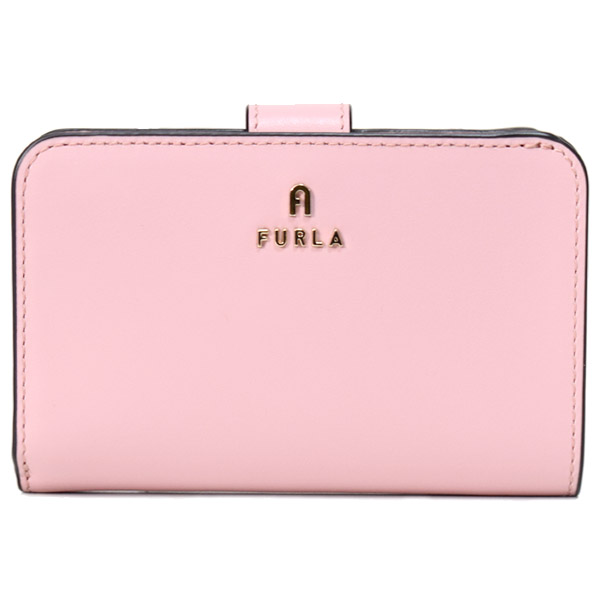 フルラ 財布 FURLA レザー コンパクト M ラウンド ロゴ カメリア 二つ折り ウォレット アルバ WP00314【ブランド 新品 送料無料 誕生日 記念日 お祝い プレゼント 正規 人気 レディース 安心 保証 アウトレットギフト】