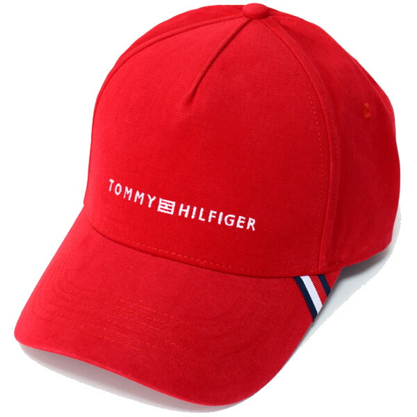 tommy hilfiger cap red