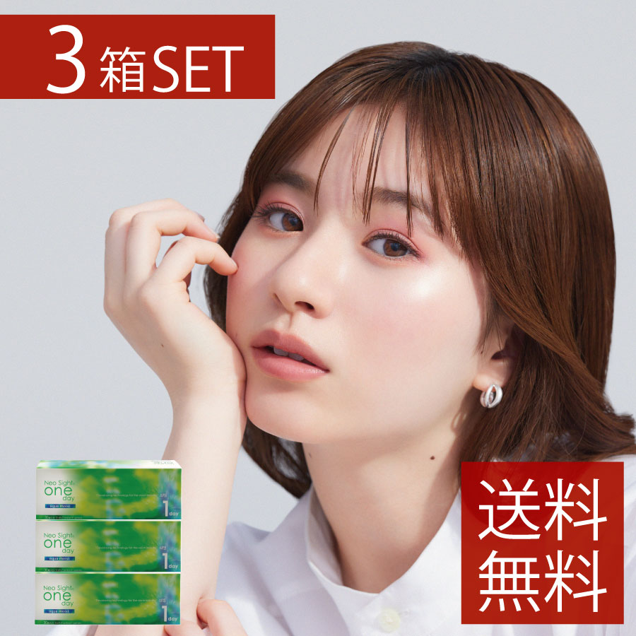 ポイント10倍！ネオサイトワンデーアクアモイスト【30枚入】×3箱　 【アイレ】【新商品】【YDKG-kj】