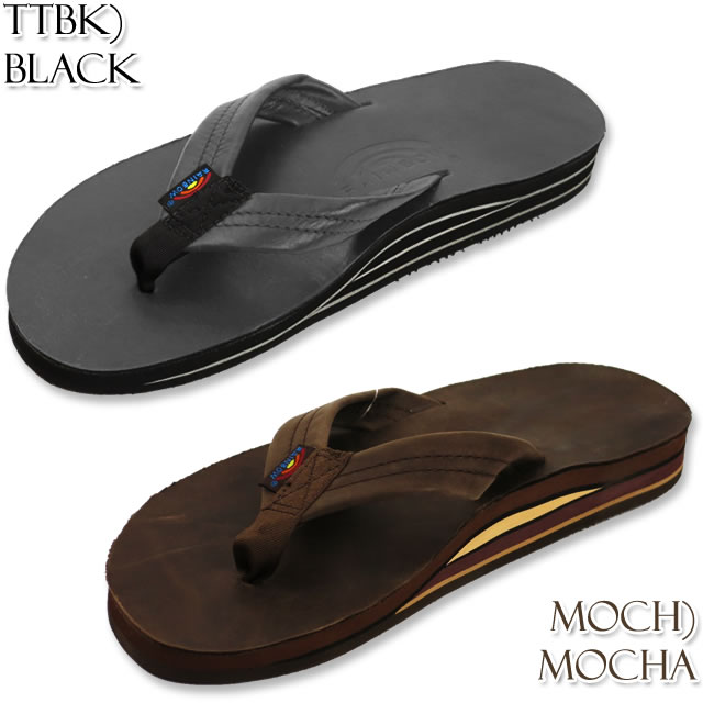 First Line Rainbow Sandals 302alts Cl Clical Rainbow Sandals 302alts Cl Clical Music Leather Double Layer Beach Sandal Men