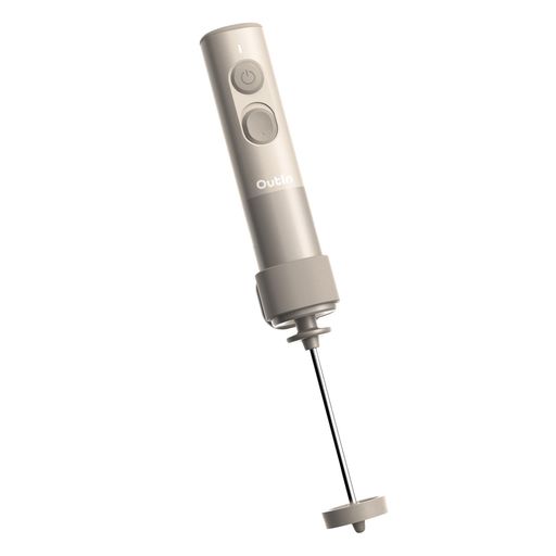 OutIn LattoGo ハンドヘルドミルクフロッサー、プロ仕様の充電式電動ミルクフロッサー、ミニミキサー&コーヒーブレンダー。トラベルケース付きで、どこでもバリスタ品質のラテを楽しめま…|ハピナイス 店
