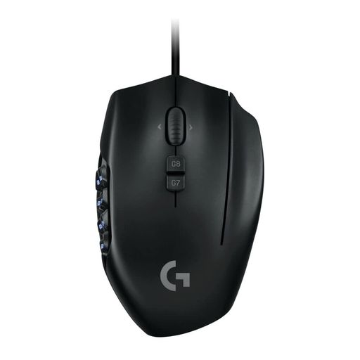 Logicool G ゲーミングマウス G600t 有線 ゲーミング 二十日鼠 USB 繋ぎ合わせる LIGHTSYNC RGB MMO 取り組み向け 多名取り草 20個 放送番組名取り草 パソコン windows mac 黒いこと パソコン window mac G600