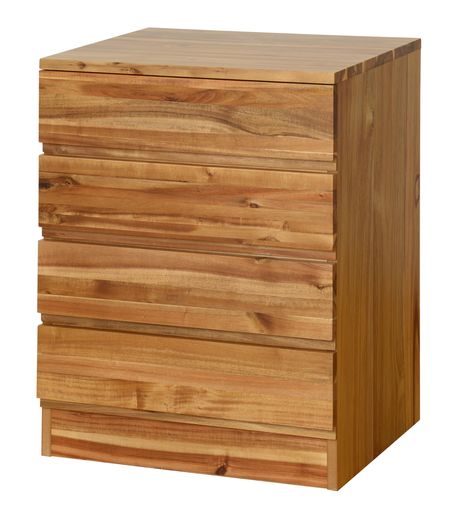 関家具(Sekikagu) オプションチェスト アカシア材 ライトブラウン ゲルツ 325937｜ハピナイス　店