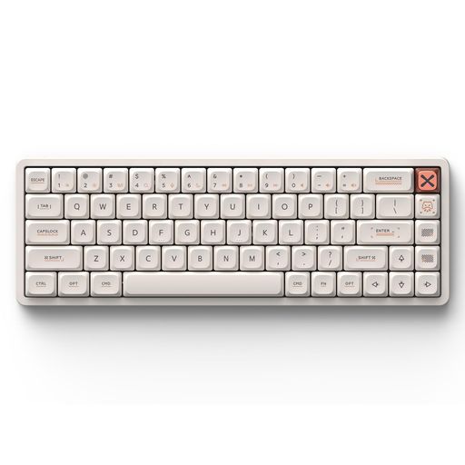 IQUNIX Magi65 ロープロファイル メカニカ、65% ワイヤレスキーボード ホワイト｜ハピナイス　店