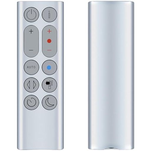 扇風機リモコンHP04HP05HP06HP09HP07交換用リモコンforダイソン暖房+冷却ファン空気清浄機ファン専用シルバーリモコン【部品番号:969897-01】画像