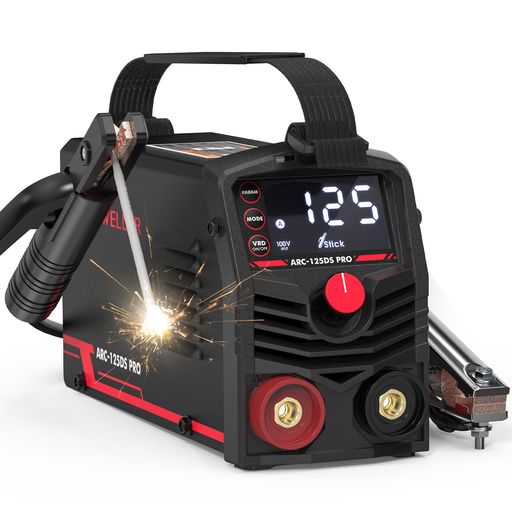 YESWELDER 溶接機 100V ミニポータブル溶接機 アーク/LIFT TIG 直流インバーター小型 大型クリアLEDスクリーン 初心者向け 125A軽量 使用率オーバー防止機能 ARC-125DS 専用235x130x94MM｜ハピナイス　店