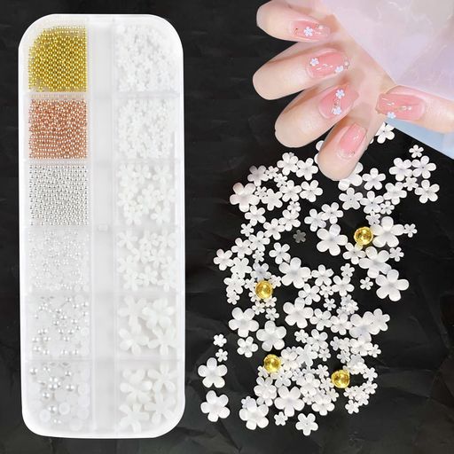 楽天市場】【送料無料】Coollooda ネイルパーツ 花 ネイルアート 立体