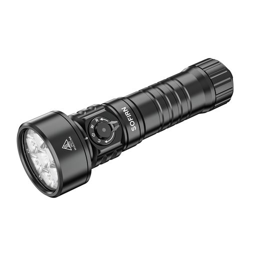 Sofirn SD11 ダイビングライト 5000ルーメン高輝度 高演色CRI90 USB-C充電式 IPX8防水 水中ライト 660nm赤色光搭載 3色温度3000K-6500K 水中撮影/釣り/水中作業対応 アウトドア キャンプ 登山 潜水 陸上｜ハピナイス　店