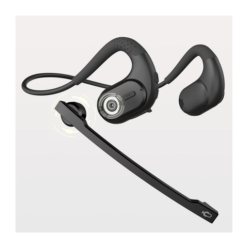 Bluetoothヘッドセット【2026進級版業界新設計】マイク脱着式Earaku(イアラク)MicCuffG9一体両用通話用イヤホンヘッドセットマイク付き両耳耳掛け空気伝導Bluetooth5.3EDRAAC対応