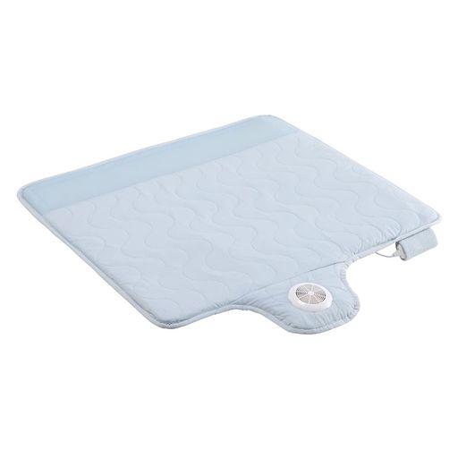 アテックスATEX快眠マット夏用除湿放熱SOYOハーフAX-BSA608Hblブルー洗える90x100cm