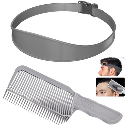 楽天市場】ヘアカットベルト 理容フェードコーム ヘアカット2点セット