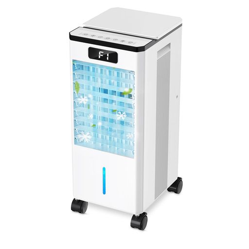 冷風機 冷風扇 冷風扇風機 強力 大容量 8L水タンク 3段階風量調整 3つモード 静音 自動首振り 12時間タイマー 上部給水 1台4役 冷風 クーラー リモコン タッチ操作 キャスター付 移動式 保冷…|ハピナイス 店