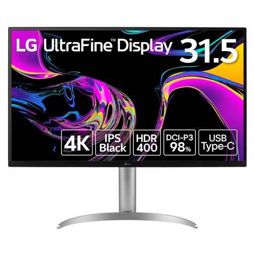 LG管する見せびらかす32UQ850V-W31.5in/IPSBlack/4K(3840x2160)/約10.7億色書きあらわす(8bit+FRC)/DisplayHDR400/DCI-P398%/USBType-C(USBPower