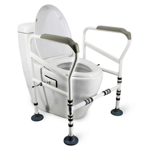 Botthorse室内用便器用手摺り立ち上がり助けること室内用便器用手合わせる能力のある傾倒押しとどめる工事不必要介護備品助けること手摺り日本語言いあらわす書付き添い人折り畳み式