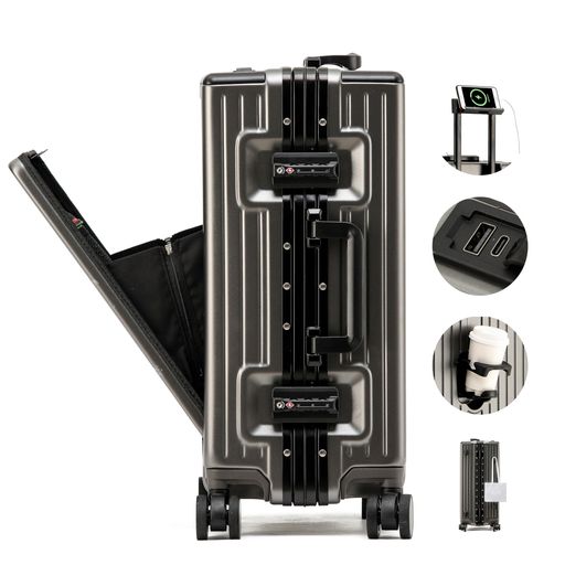 楽天市場】[GGQAAA] 大容量 荷物 トロリースーツケース 女性 回転自在