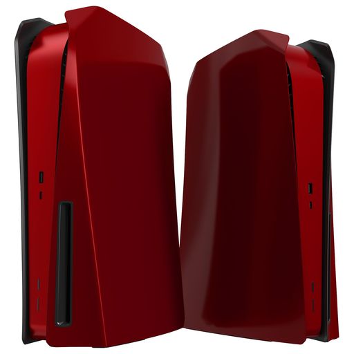 eXtremeRateeXcoverps5ディスクバージョンコンソール対応用交換ケースに対応用交換トップボトムシェル、playstation