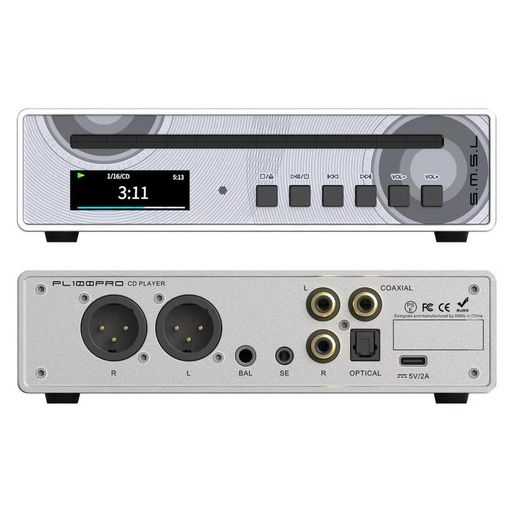 SMSLPL100PROCD電気蓄音機3.5粍\u00264.4粍ヘッドホンアンププリアンプ一体型CS43131x2DAC手当て積み上げるRCA・XLR平衡にする最終生産物同軸デジタル・光デジタル最終生産物相応うMQAデコーダーポータブルディスク