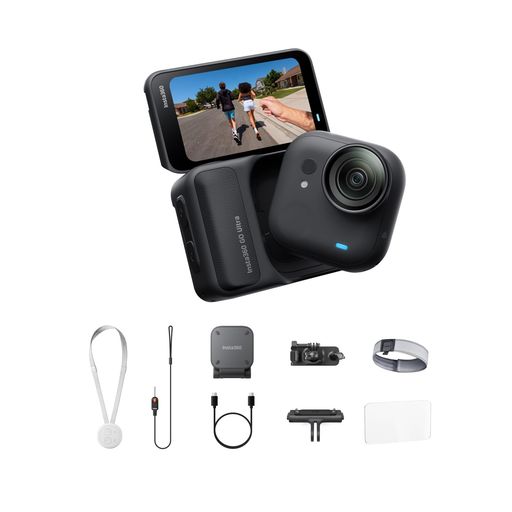 Insta360 GO Ultra 駈けっくら一揃いの道具 十二時黒いこと- 衣嚢から領域が変わる