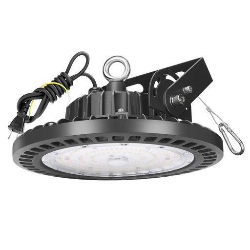 高上昇限度照明装置150WLED高上昇限度灯[1.5M導線繋ぎ付]100-277V6500K昼光色21000LM(1500Wマーキュリー灯好いかげんに)UFO型ハイベイライト[2年引き請ける]IP65雨合羽防塵投光照明器電子掲示板進め方灯パーキング場運動すること場工業プラント照明装置バス発着場上昇限度照明装置
