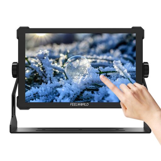 FEELWORLDT1010.1inDSLR写真機管する3DLUT、HDR、砂紋1920x1200タッチスクリーン映画化管するHDMI2.0入出力F970外信用販売給電一揃いの道具