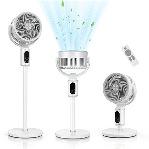 サーキュレーター 扇風機 DCモーター 静音 【防塵設計・30畳対応・アロマ機能】2026年 新登場 3D首振り 強力 省エネ ナイトライト 12段階風量 高さ調整 12hタイマー 洗える 扇風機 サーキュレ…|ハピナイス 店