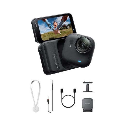 【高梨沙羅さん愛用】Insta360 GO Ultra エッセンシャルキット 十二時黒いこと- 衣嚢から領域が変わる